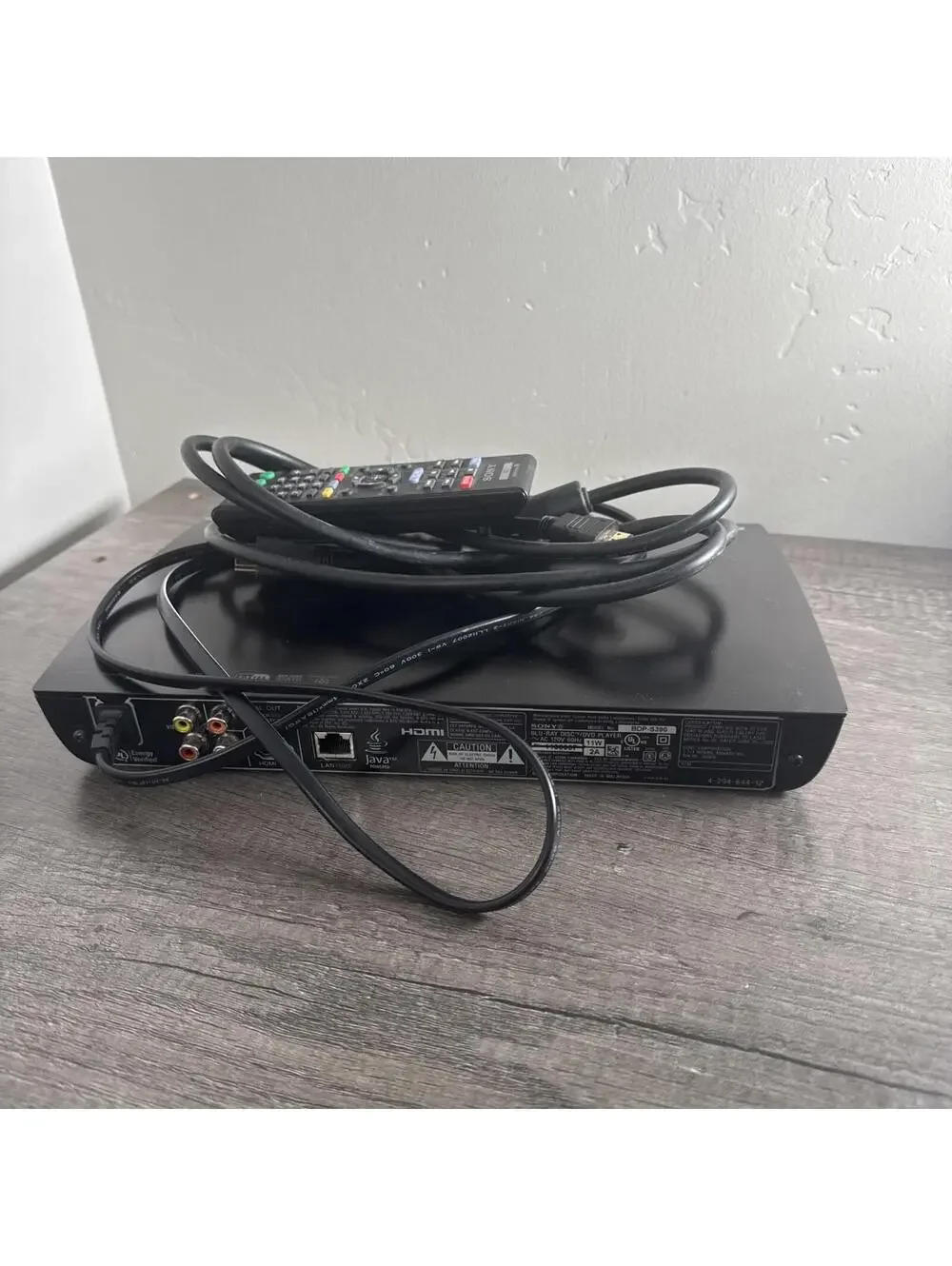 Sony BDP-S390 Blu Ray DVD Player with Remote Control Tested & Works